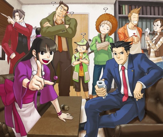 Phoenix Wright: Ace Attorney (Wii) (Artworks)